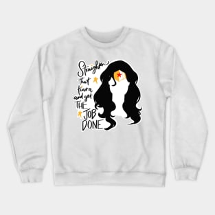 Straighten that Tiara Crewneck Sweatshirt